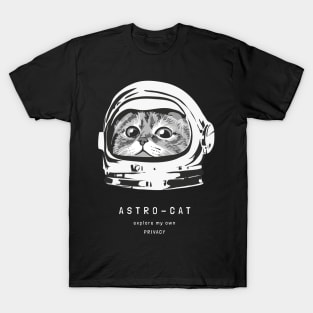 Astro Cat Planet T-Shirt